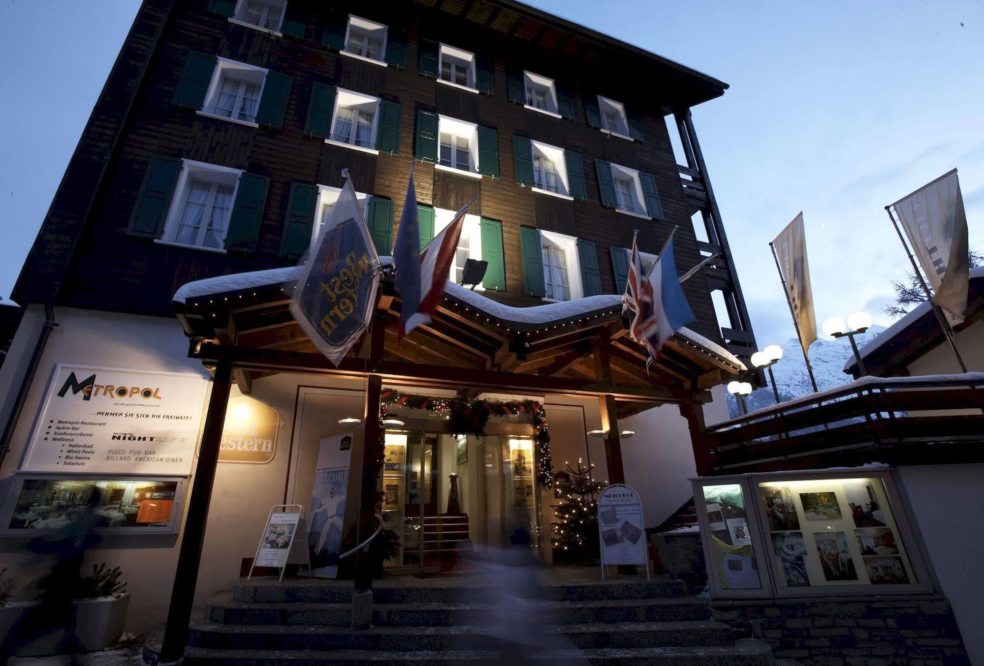 Hotel Metropol Saas Fee Exteriér fotografie